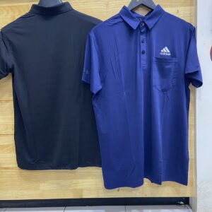 Adidas Polo logo ချည်ထိုး ပြောင်